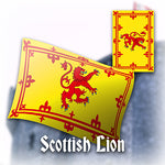 Castle Dracula Flags - Scottish Rampant Lion