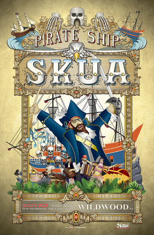 Pirate Ship Skua - Poster