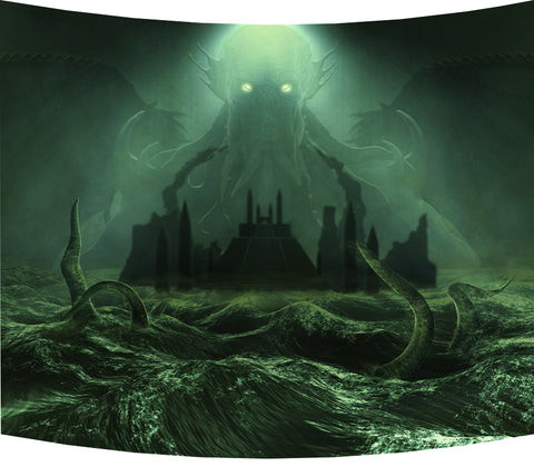 Call Of Cthulhu, Green - Backdrop