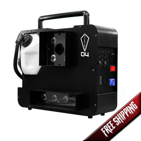 Hyperion D4 1550 W (Dual Color/2 Color Smoke) ‐ Upshot Fog Machine w/ HEX LEDS