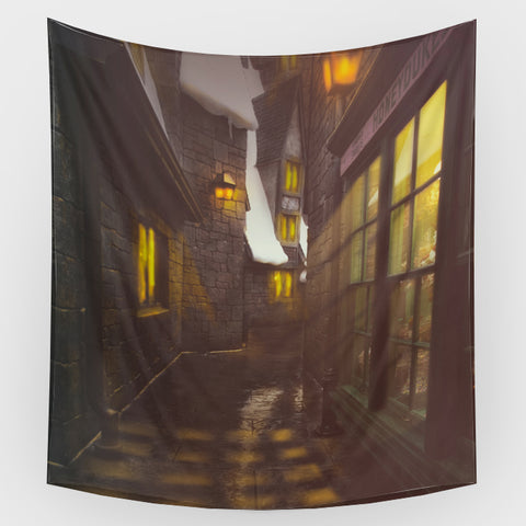Harry Potter - Hogsmead Backdrop