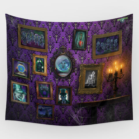 Haunted Mansion - If Walls Could Talk Backdrop