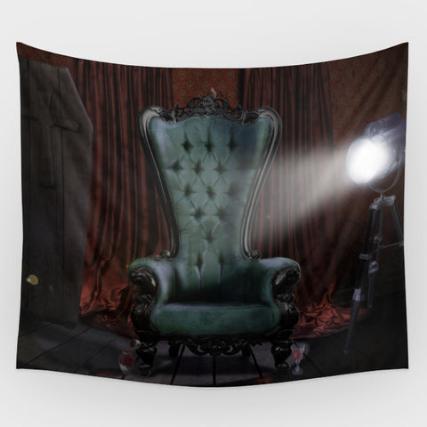 Royal Throne, Green Seat Backdrop