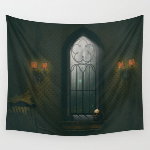 Haunted Room - Tapestries Backdrop